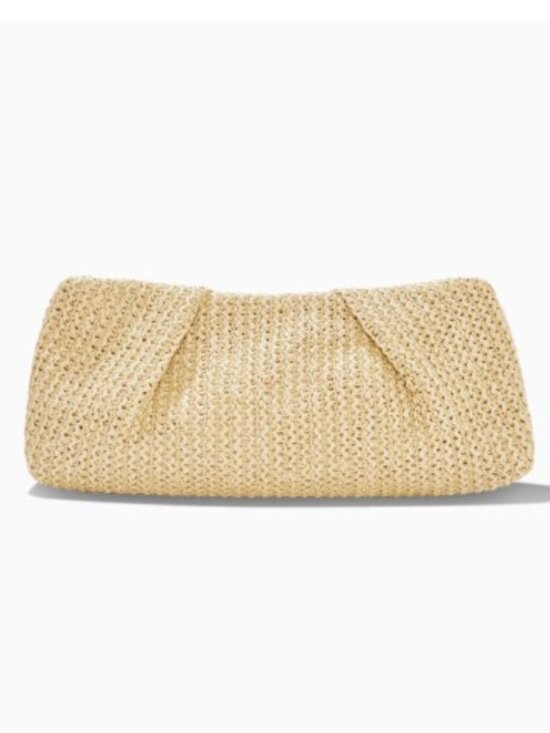 Capittana Handbags - NEW Capittana Oversized Raffia Clutch